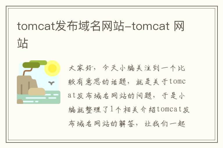 tomcat发布域名网站-tomcat 网站